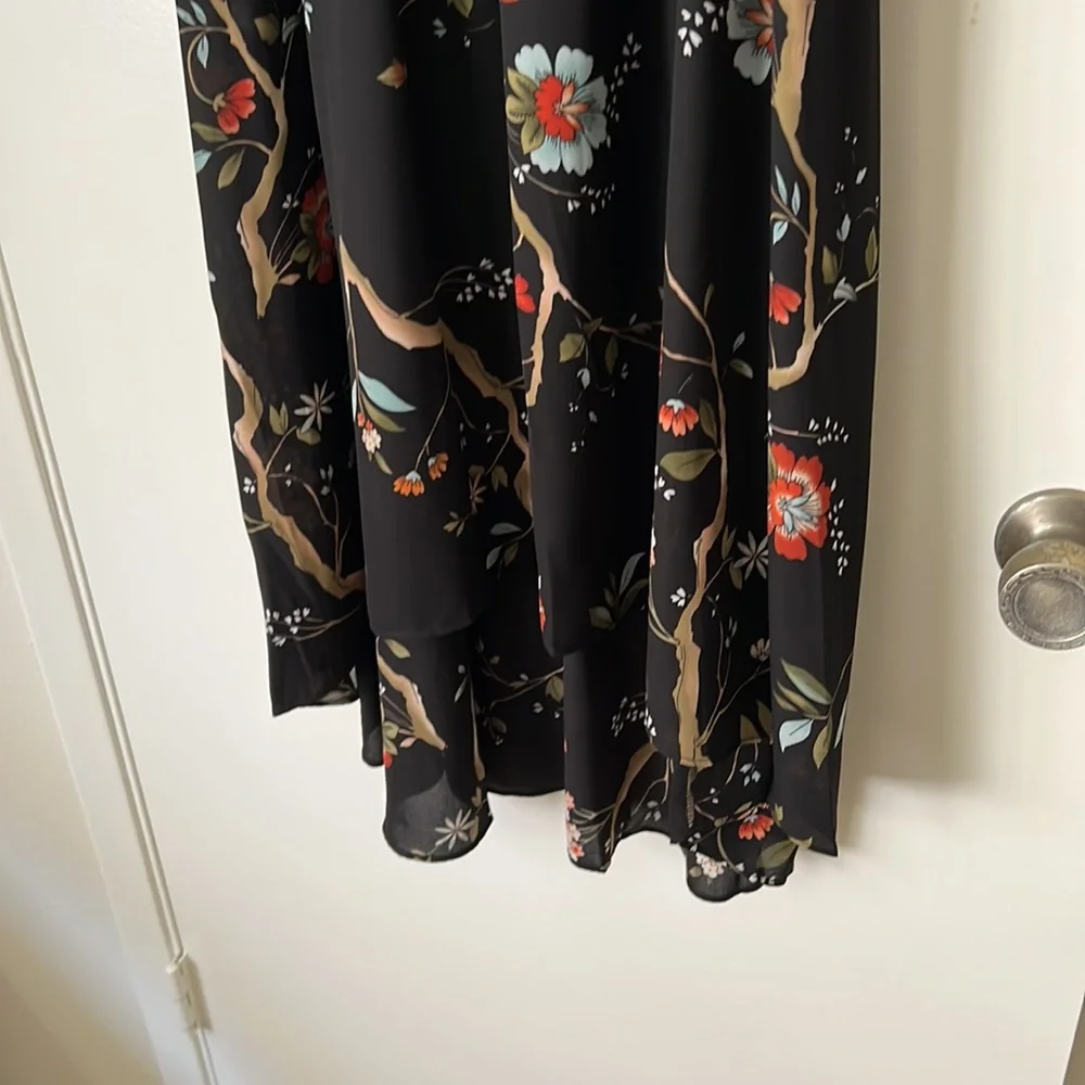 NANETTE LEPORE ♥️ Floral high low Dress SZ 4 with Tags! - Picture 5 of 7